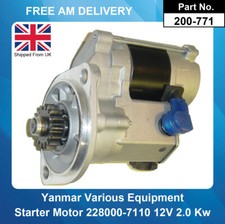 Starter motor for yanmar - starter,