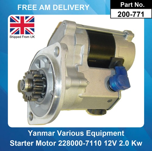 Starter motor for yanmar - starter,
