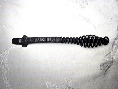 Antique clarion wood - clarion, coal