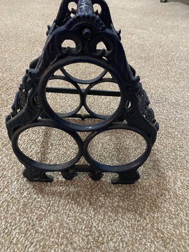 Vintage style cast iron - , wine