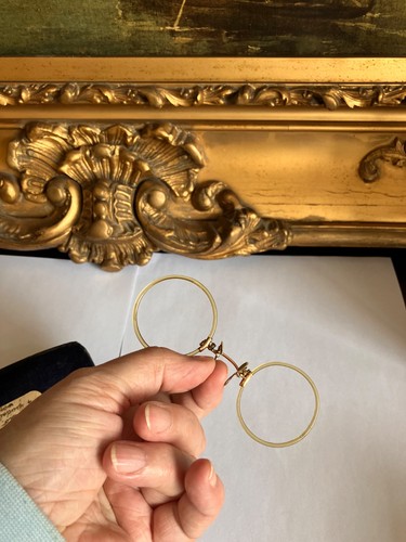 Horn and gold - horn, filled
