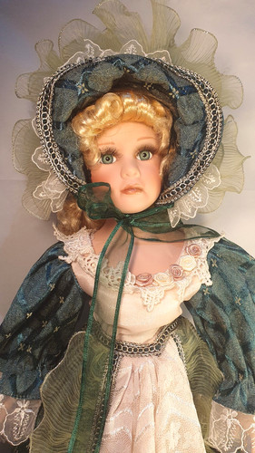 Porcelain doll marianne - porcelain, "marianne"