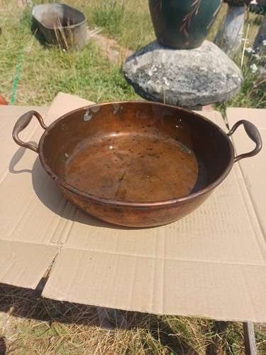 Antique victorian heavy copper - victorian,