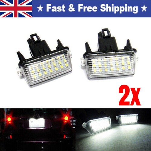 Led licence plate - plate, lights