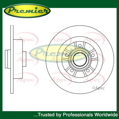Premier rear brake - rear,