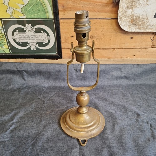 Antique brass gimbal style