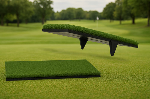 Spiked golf mat winter - mat,