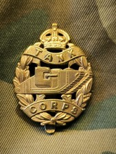 TANK CORPS CAP BADGE ORIGINAL WW1 BRITISH ARMY
