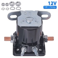 Universal Car Truck Starter Solenoid Relay SW3 4 Terminals For Ford 12V DC SW-3