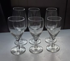 6x PORT / SHERRY GLASSES -