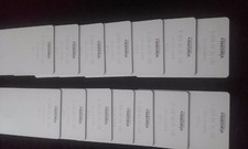 14 Expired TVR HD Romania satellite viewing cards Serial numbers in order 