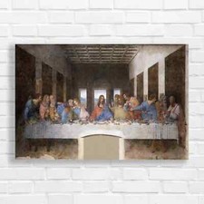 The Last Supper Classic Renaissance Canvas Print Large Picture Wall Art