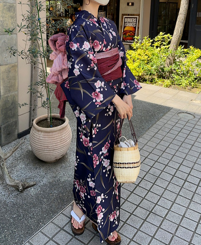 Japanese summer kimono - summer, yukata