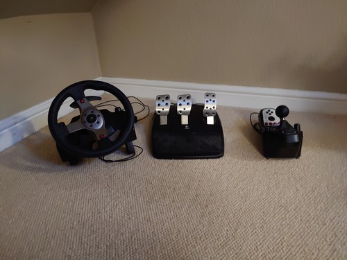 Logitec g25 steering wheel - steering, +