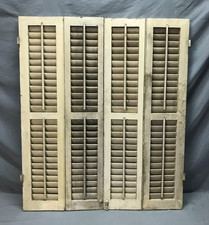 Antique Pair Wood 16x38