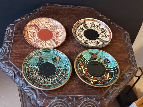 Greek pottery dishes - greek, set
