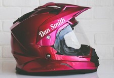  Personalised Helmet Stickers
