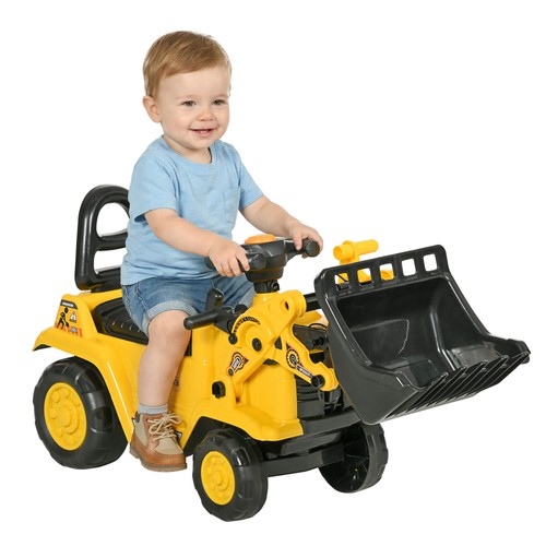 Homcom ride bulldozer - homcom, ride-on