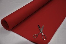 3mm THICK Acrylic Felt Baize Craft Poker Fabric Material BERRY