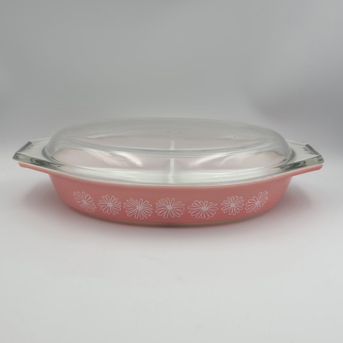 Pyrex gaiety snowflake - gaiety, lidded