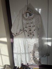 Punjabi Suit with Sharara for Women Indian Salwar Kameez