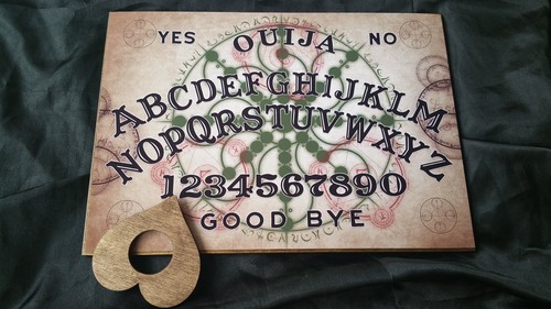 Wooden ouija board game - ouija,