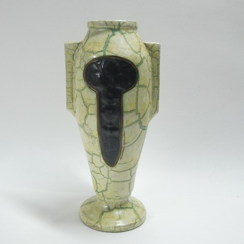 Vase art deco czechoslovakia - art,