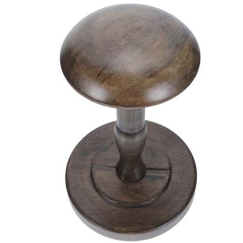 Hat display stand wooden - hat, wig