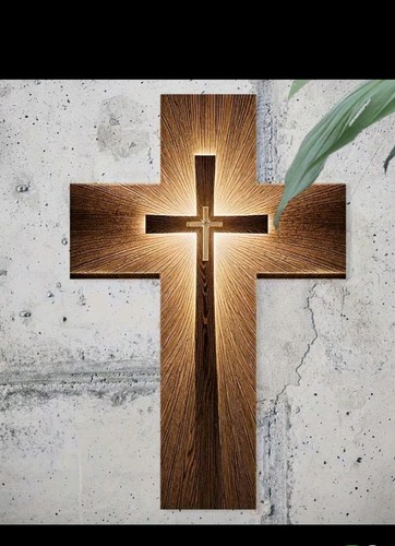Wooden crucifix printed multi - crucifix,