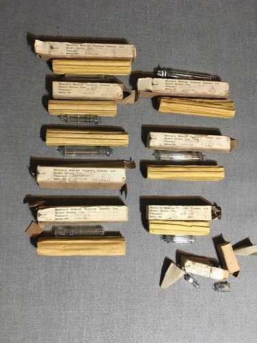 Vintage old marconi tubes in - tubes,