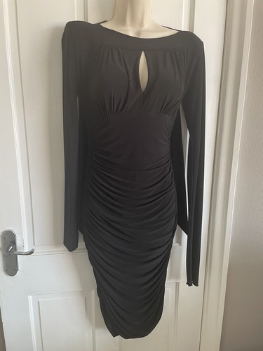 Kevan jon black ruched - kevan,