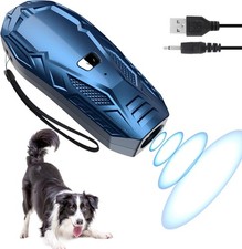 Handheld Ultrasonic Dog Barking Deterrent Devices Dual Frequency 16.4ft Range