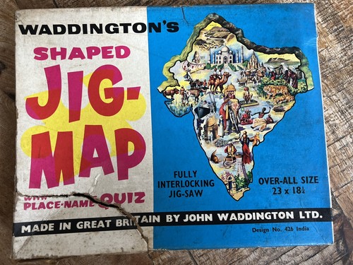 Vintage waddingtons jigsaw - vintage,