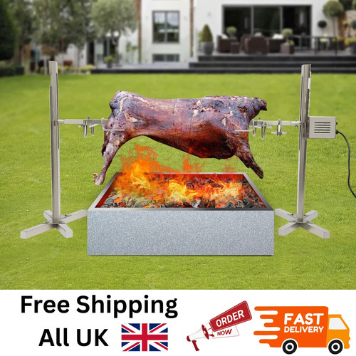 Electric bbq spit - in,