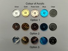 Personalised Acrylic Buttons
