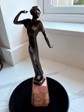 Art deco Spelter bronze