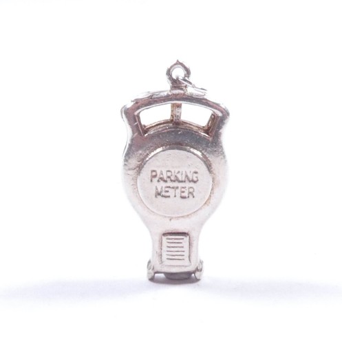 Vintage silver charm parking - vintage,