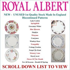 Royal Albert China VARIOUS