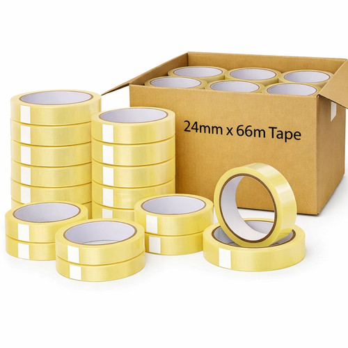 Clear tape 24mm - x, 66m