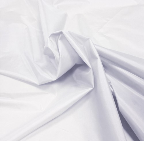 White nylon look - fabric, 5oz