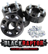 Black Raptor 50mm Aluminium Land Rover Discovery 2 TD5 and V8 Wheel Spacers
