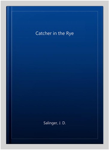 Catcher the rye hardcover - in,