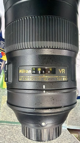 Nikon nikkor 200 500mm - nikon, af-s