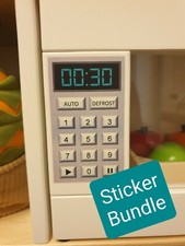 Toy Kitchen Stickers Bundle