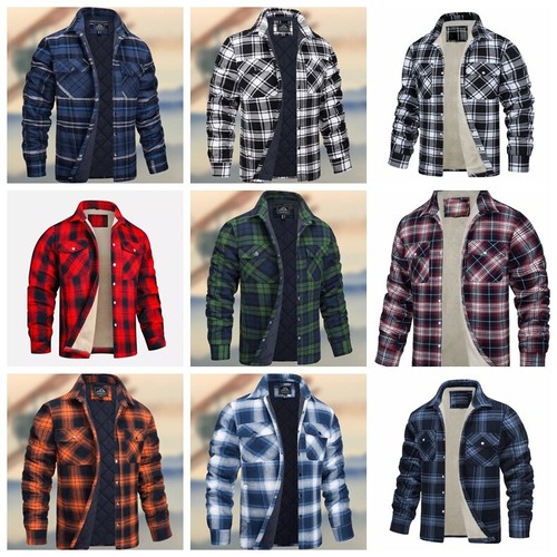 New men plaid work - plaid,