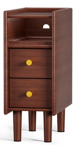 Narrow nightstand with - nightstand,