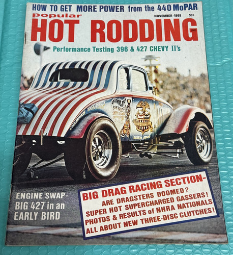 Popular hot rodding magazine - hot,