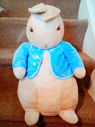 Giant peter rabbit plush - rabbit, toy