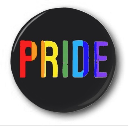 Pride 25mm button - button, badge