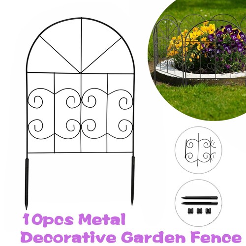Pack metal garden fence - pack,